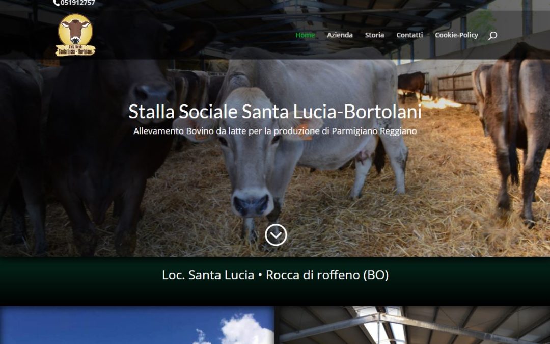 SITO WEB MULTIPAGINA PRO – Stalla Santa Lucia-Bortolani – Santa Lucia (BO)